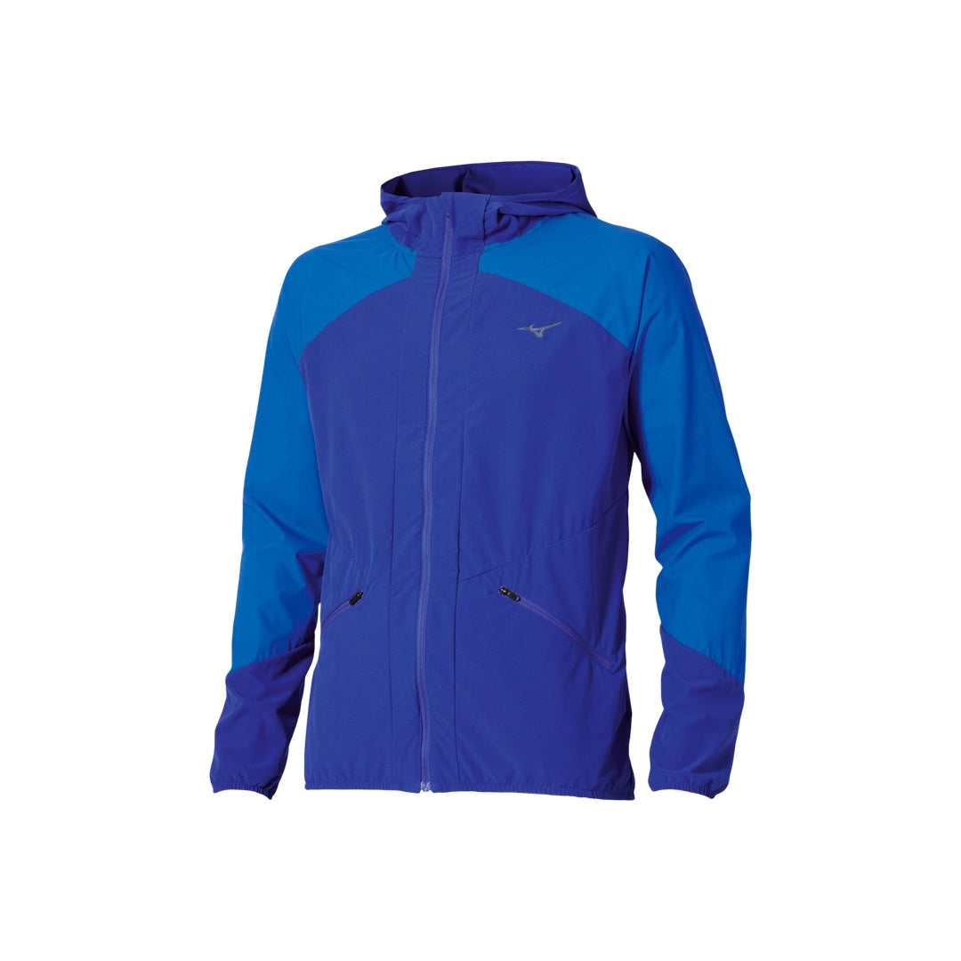 ACTIVE ALPHA HOODED JACKET Mizuno Blue S