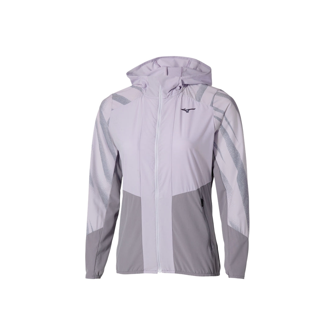 ACTIVE ALPHA HOODED JACKET Mizuno Blue XS