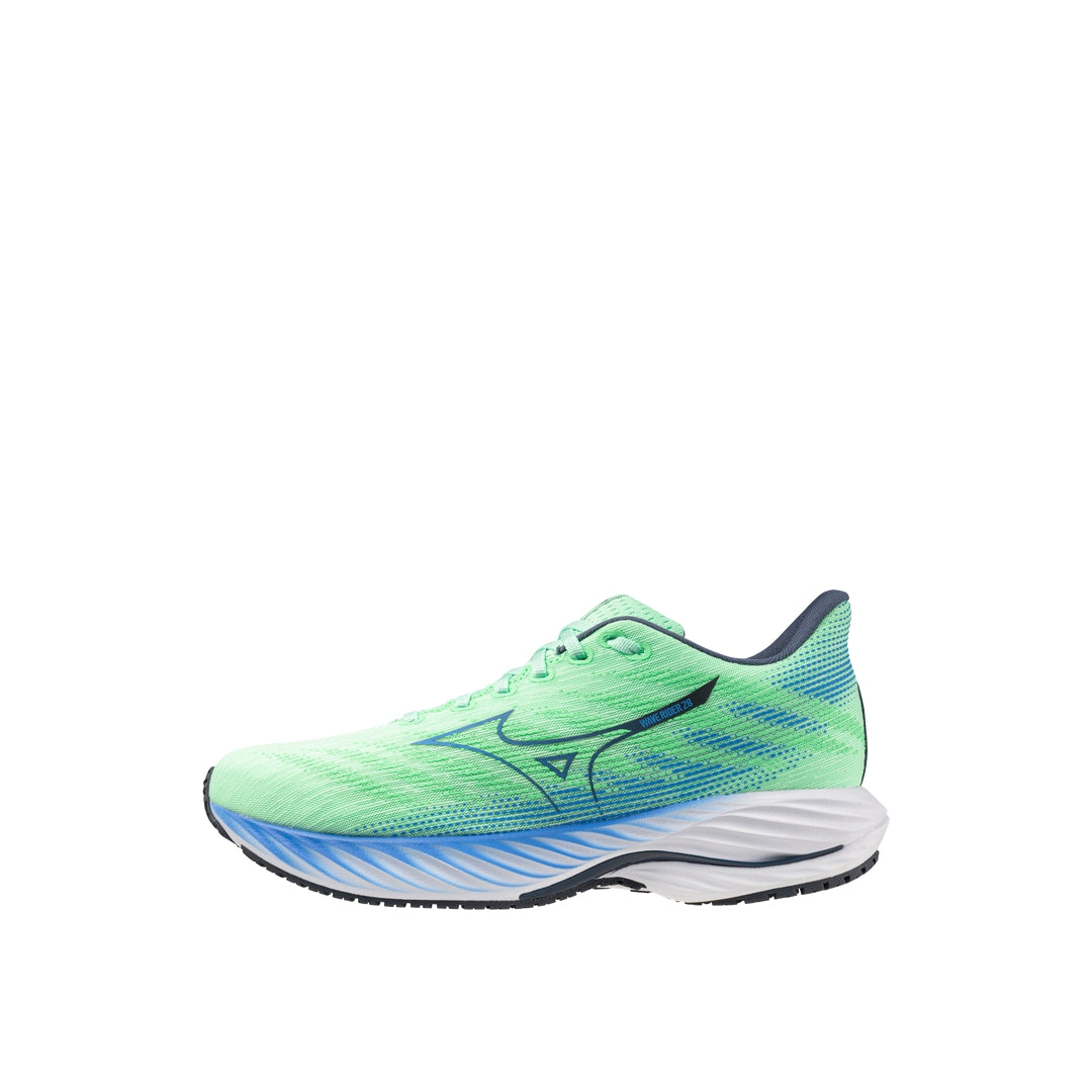 WAVE RIDER 28 Mizuno Green US M 7/US W 8.5